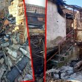 (Фото) плинска боца разнела две куће: Од њих остале само рушевине, кров као да није ни постојао: Једна особа страдала, друга…