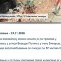 Čitaoci javljaju: U ulici Vojvode Putnika u Vinarcu bez vode 30 sati, možda bude popravljen kvar sutra