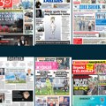 Naslovne strane današnjih novina: Prelistavanje štampe za utorak, 17. mart 2026. godine