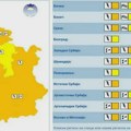Narandžasti meteoalarm – nestabilno vreme praćeno lokalnim nepogodama