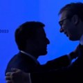 Vučić se sastao sa Makronom u Parizu "Susreti i dobri razgovori na mirovnom forumu"