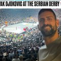 Đoković na večitom derbiju: Najbolje mesto u Evropi, verovatno i svetu da se gleda košarka (video)