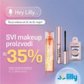 Sjajne vesti za ljubitelje šminke: Do 35% popusta na sve make up proizvode u Lilly drogerijama