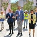 Oživeće stari duh grada: Maja Gojković i Žarko Mićin obišli radove na uređenju Almaškog kraja, najstarijeg dela grada