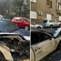 Strašan požar u centru Beograda: Tri automobila potpuno izgorela u Ulici Alekse Nenadovića (Video)