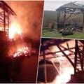 Vatra progutala objekat kod Prokuplja, piroman se sam prijavio? Novi detalji, otkriven motiv incidenta (foto)
