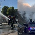 U Kragujevcu tokom vikenda veliki broj požara, goreli STOVARIŠTE i DEPONIJA (FOTO)