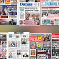 Naslovne strane sutrašnjih novina: Prelistavanje štampe za nedelju, 13. septembar 2026. godine