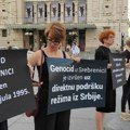 Žene u crnom poručile sa Trga republike: „Nikada nećemo zaboraviti genocid u Srebrenici“