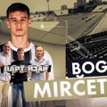 Mladi Bogdan Mirčetić tri godine u Partizanu