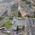 Kilometarska kolona vozila Na ulazu u Beograd! Jutarnji špic počeo: Saobraćaj usporen i na mostovima (foto)