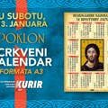 U subotu, 13. Januara, Kurir vam poklana pravoslavni kalendar za prestupnu 2024.Godinu