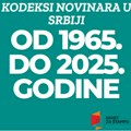 Objavljena publikacija „Kodeksi novinara u Srbiji od 1965. do 2025. godine“