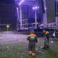 Jkp Šumadija očistila gradski trg nakon koncerta: Sve površine uređene i oprane tokom noći