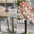 Snažno nevreme okovalo Srbiju! Strašni prizori širom zemlje: Krupan grad u Mionici, reke teku ulicama, a večeras tek sledi…