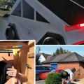 Obrnuo kontejner za šut i napravio Cybertruck: Prenoćio ispred Tesle i tražio garanciju