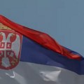 Zapaljena srpska zastava u severnom delu Kosovske Mitrovice