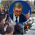Vučić ponavlja priču kako neki "biju žene", a slučajno "zaboravlja" da pomene pretučene i pregažene studentkinje
