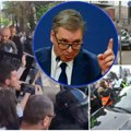 Vučić ponavlja priču kako neki „biju žene“, a slučajno „zaboravlja“ da pomene pretučene i pregažene studentkinje