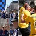 (Foto) navijači PSŽ-a i Intera „okupirali“ Minhen: Čekaju finale LŠ, Italijani brojniji i glasniji