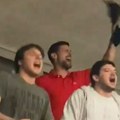 Nole u transu luduje: Đoković kakvog niste videli! Snimljen na meču Zvezde, skakao i pevao kao nikada ranije