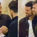 "Gde si, Luka, kućo stara": Novak došao da gleda Dončića, pogledajte njihov susret