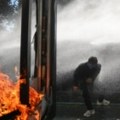Studentski protest u Tirani eskalirao, požar u zgradi Ministarstva obrazovanja