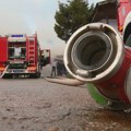 Vatrogasci spasli dve osobe iz požara u stanu na Vračaru