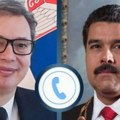 Vučić razgovarao sa Madurom: Međusobna podrška teritorijalnom integritetu i poštovanju međunarodnog prava