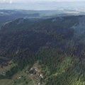 Požar na granici Srbije i Crne Gore stavljen pod kontrolu Gase požar i traže pomoć s neba