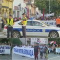 (BLOG) Pančevci ispred suda čekaju saslušanje Andreja, predsednik SNS poziva pristalice na skupove