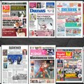 Naslovne strane sutrašnjih novina: Prelistavanje štampe za nedelju, 26. april 2026. godine