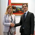 Jovanović sa novim ambasadorom Španije o jačanju saradnje Beograda i Madrida, posebno u ekonomiji