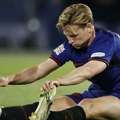 Fudbaler Barselone Frenki de Jong odsustvuje tri nedelje zbog povrede