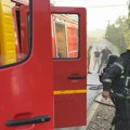 Zapalio se automobil u pokretu Užas u centru Užica: "Plamen je bio ogroman"
