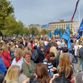 Rekordan broj prosvetnih radnika na protestu u Beogradu: Više od 6.200 učesnika