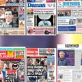 Naslovne strane sutrašnjih novina: Prelistavanje štampe za subotu, 13. septembar 2025. godine