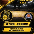 KK Srem dočekuje Dinamo iz Pančeva: utakmica 15. kola u nedelju u Hali Pinki