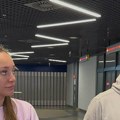 Luna i Marko konačno sleteli u Beograd: Miljković se srušio na aerodromu, Djoganijevoj pune oči suza (Video)