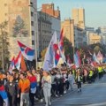 Studentski pokret: Doček svih kolona šetača večeras ispred Rektorata u Beogradu