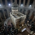 Uskršnja misa u Crkvi Svetog Groba: Procesija oko Kamena pomazanja