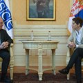 Dijalog sa opozicijom treba nastaviti: Predsednica Skupštine Ana Brnabić sa šefom OEBS-a u Srbiji Janom Bratuom