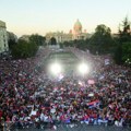 Spektakularan doček olimpijaca na balkonu Starog dvora: Suze, radost, pesma i heroji nacije pred hiljadama Beograđana