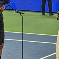 Prve reči Đokovića posle plasmana u 1/2 finale US Opena: "Taj ples na kraju je za nju, dao sam srce na terenu"