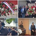 Predsednik Srbije stigao na sahranu Dodikove majke: Na vencu ispisana posebna poruka (foto)