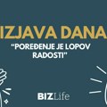 Izjava dana: „Poređenje je lopov radosti“