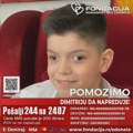 Димитрије има церебралну парализу и потребна му је помоћ
