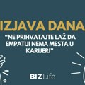 Izjava dana: „Ne prihvatajte laž da empatiji nema mesta u karijeri“