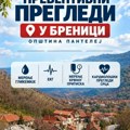 PREVENTIVNI PREGLEDI U BRENICI: Kardiolozi UKC Niš i Instituta „Niška Banja“ u ponedeljak dolaze među meštane