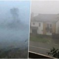 Nevreme se već sručilo na Bačku Palanku: Pogledajte snimke olujne mase koja tuče grad, nestalo struje (video)
